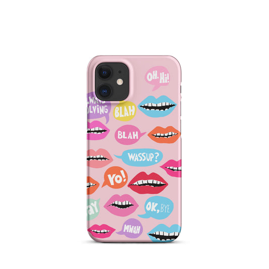 Mouthy Chat Snap case for iPhone®