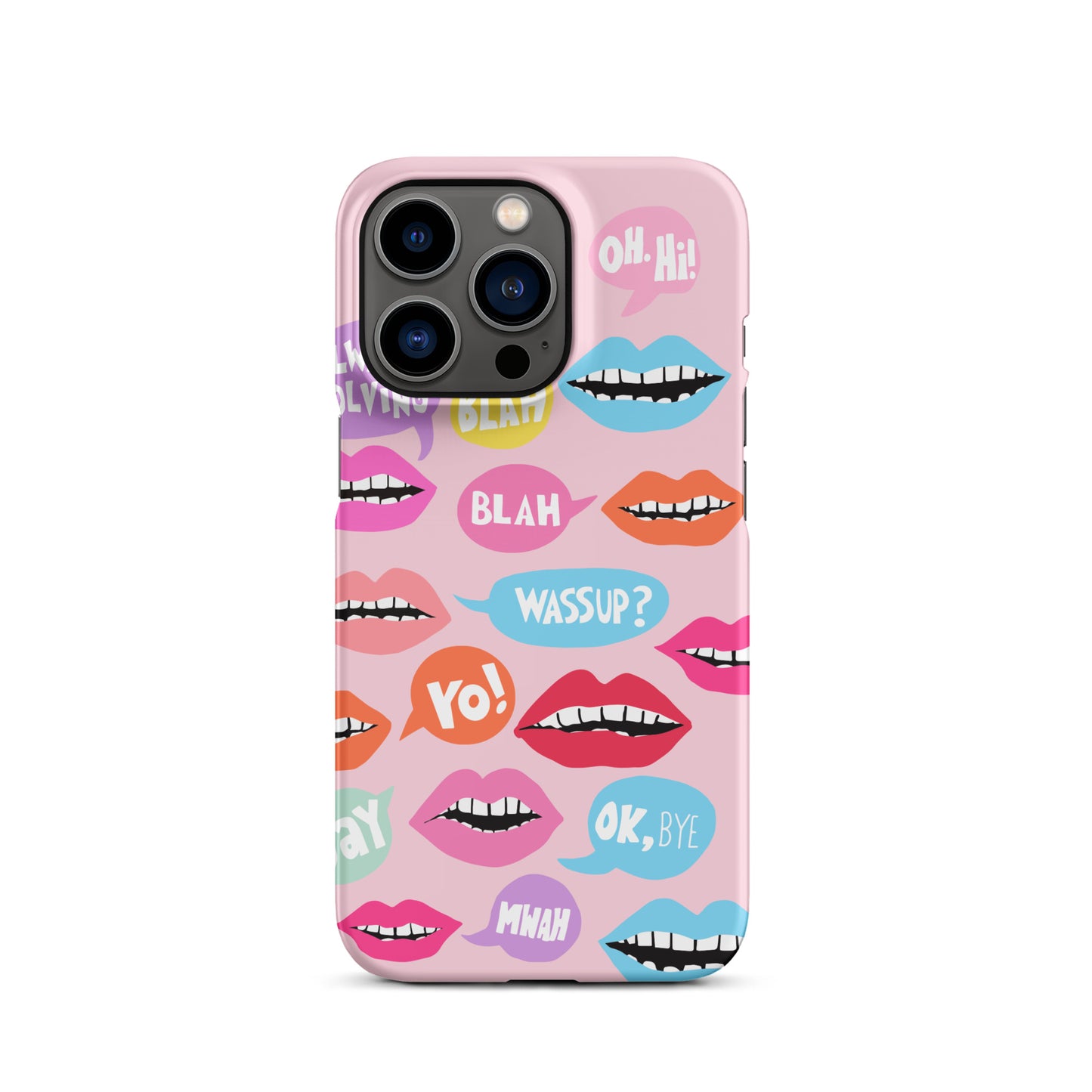 Mouthy Chat Snap case for iPhone®