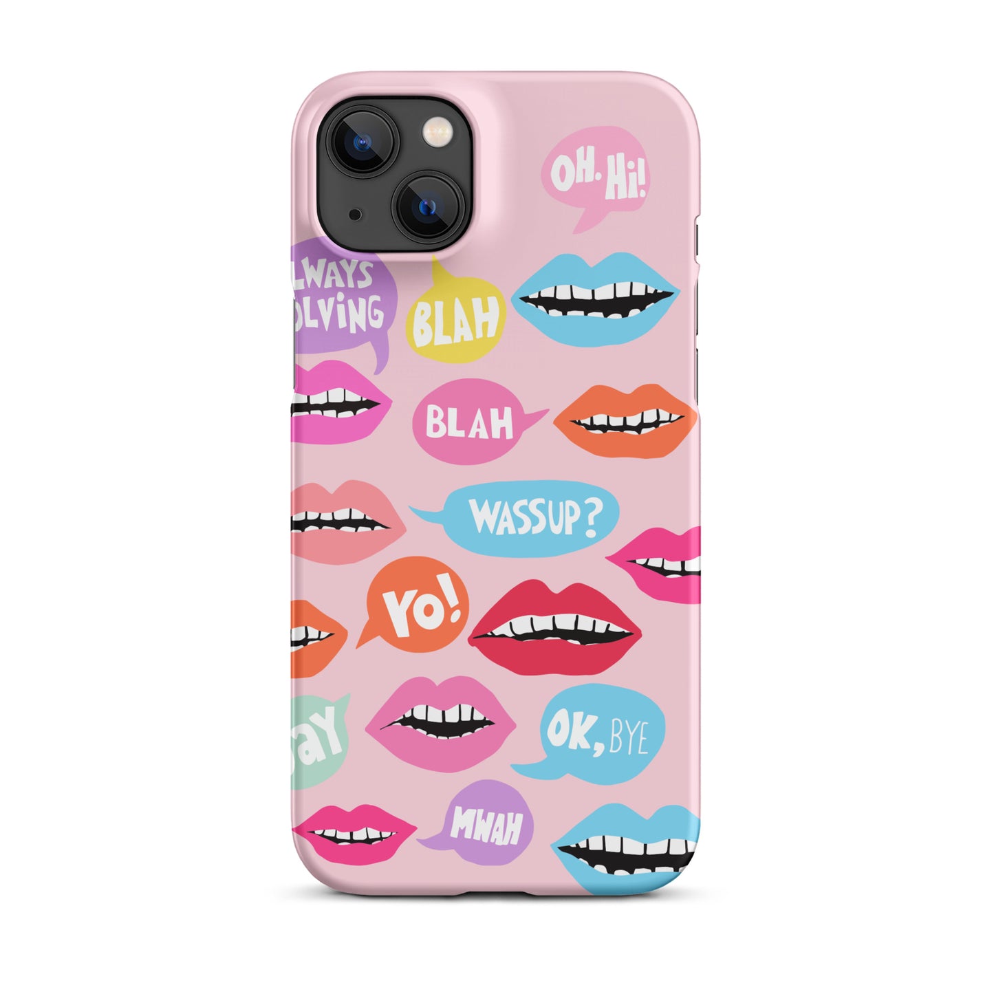 Mouthy Chat Snap case for iPhone®