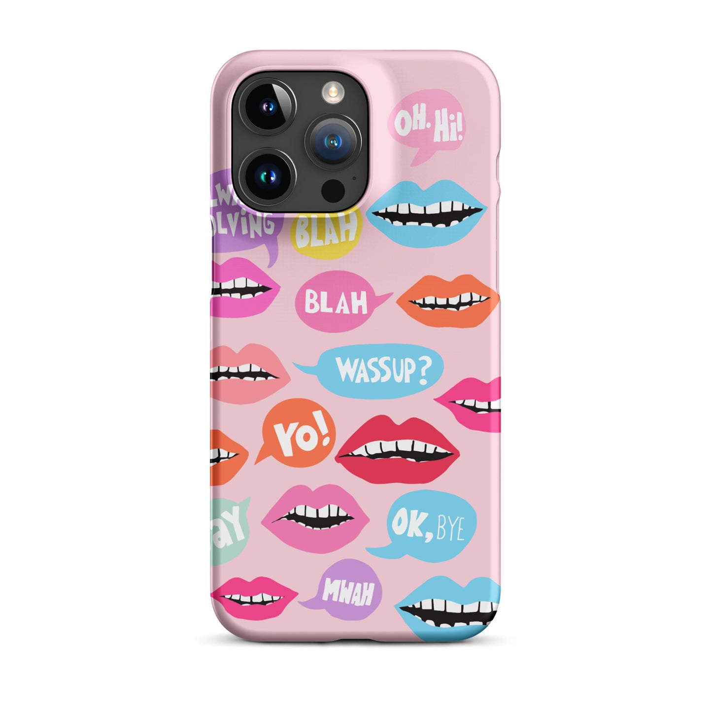 Mouthy Chat Snap case for iPhone®