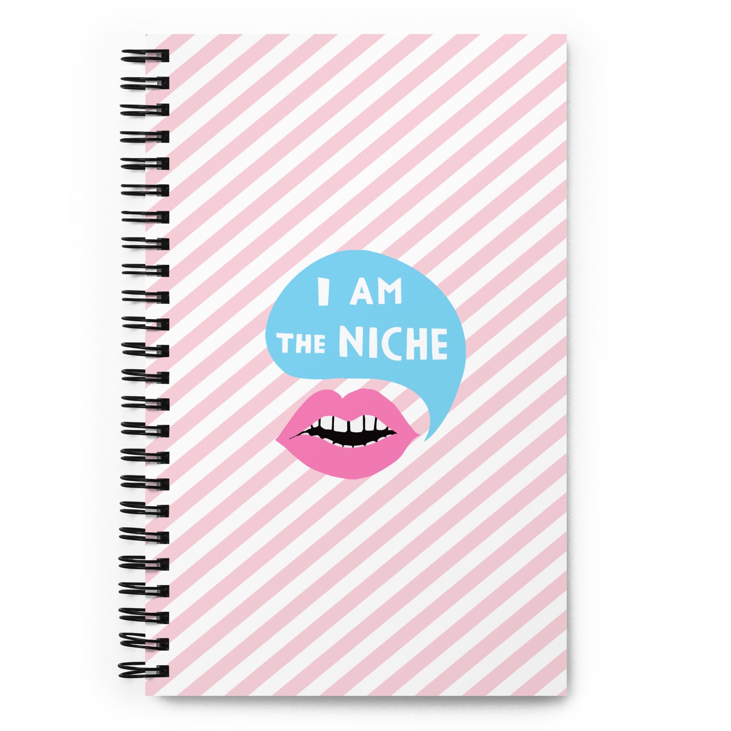 I Am the Niche Spiral notebook