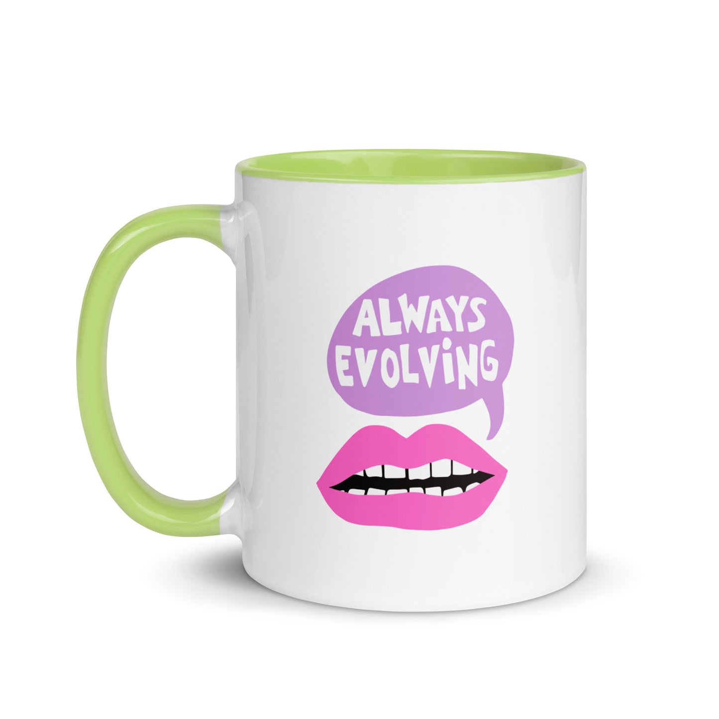 Always Evolving 11 oz Mug with Color Inside