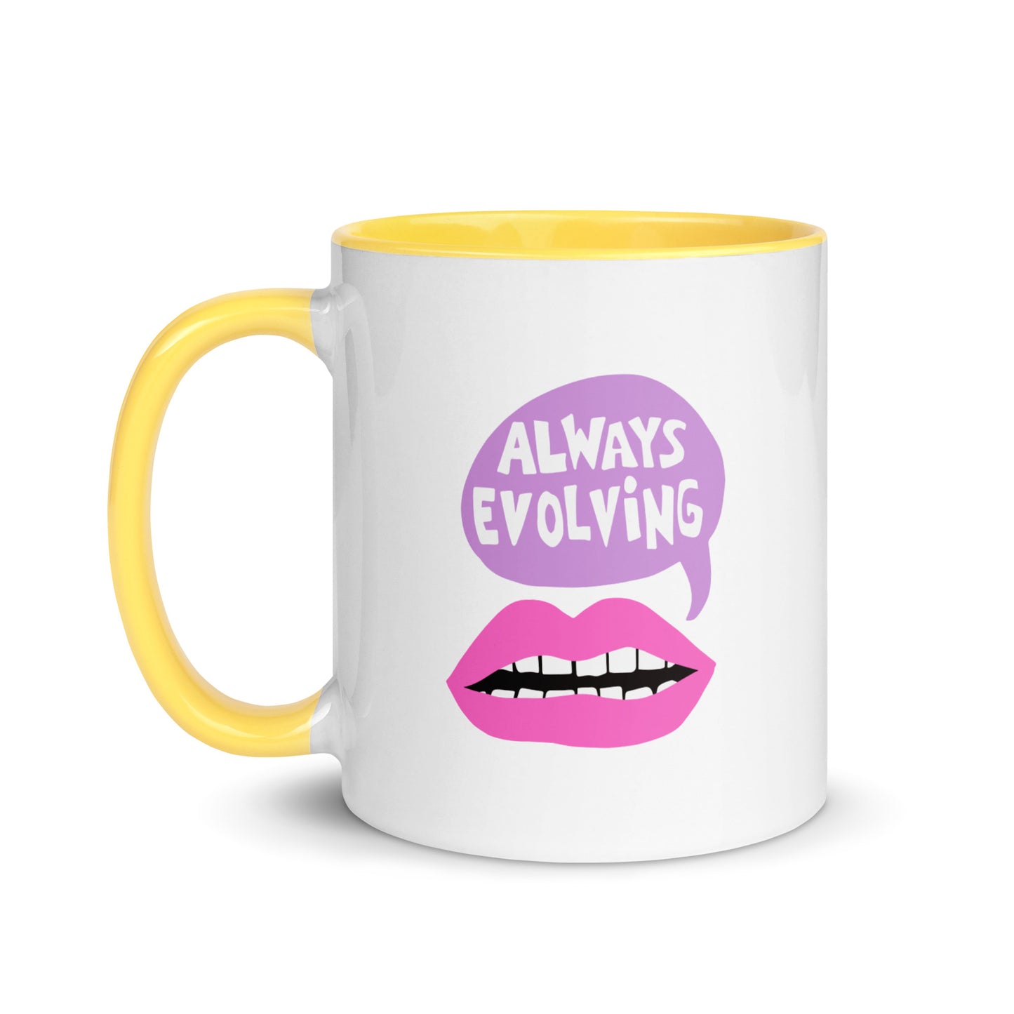 Always Evolving 11 oz Mug with Color Inside